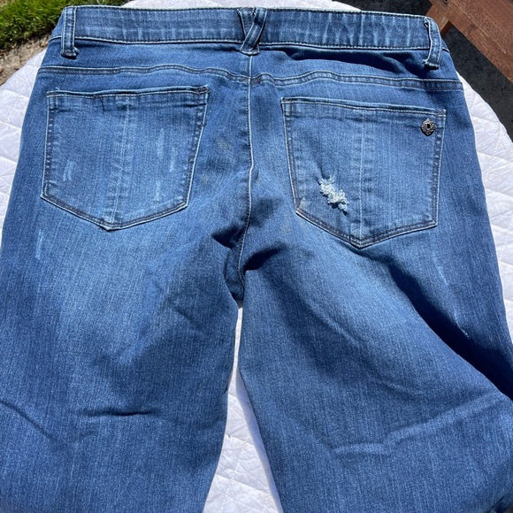 Democracy Ab Solutions Jeans Stretch Denim Straight Leg Size 8 - Picture 8 of 16